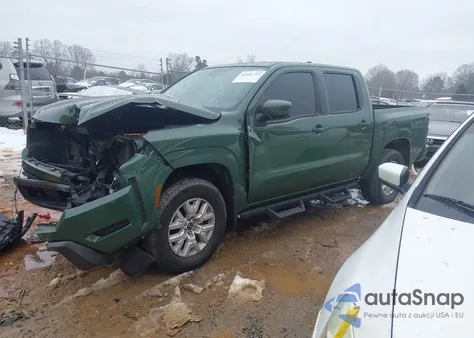 2022 Nissan Frontier Sv 4X4 z USA, uszkodzony, nr VIN 1N6ED1EK3NN622318